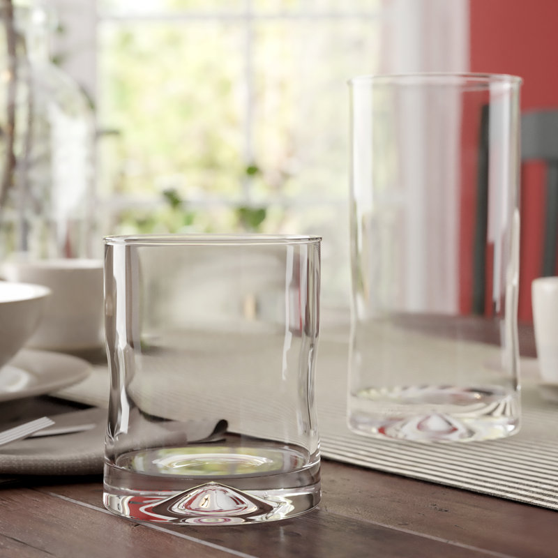 Impressions 16 Piece Assorted Glassware Set & Reviews Joss & Main